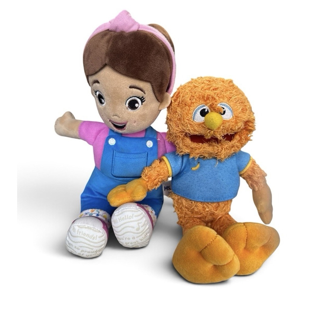 Ms. Rachel & Herbie Orange Plush – Furry Orange Friend – Official Characters Set